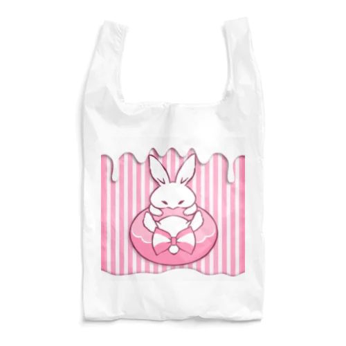 どーなつあにまる【うさぎ】ロゴ無し Reusable Bag