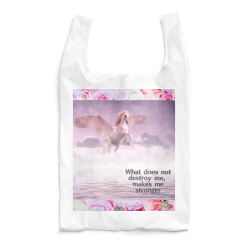 フラワーユニコーン Reusable Bag