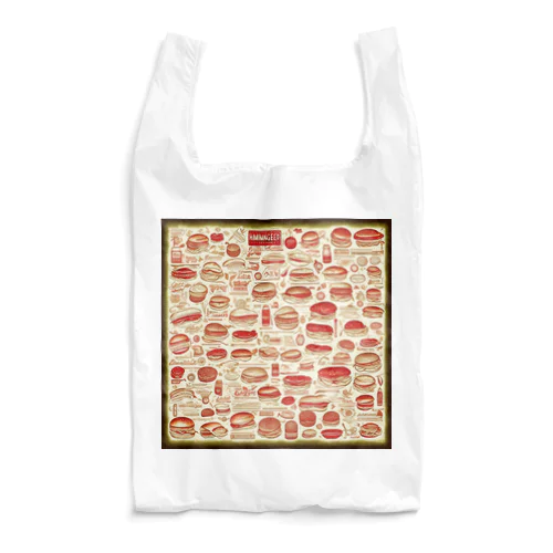 the hamburger_1 Reusable Bag