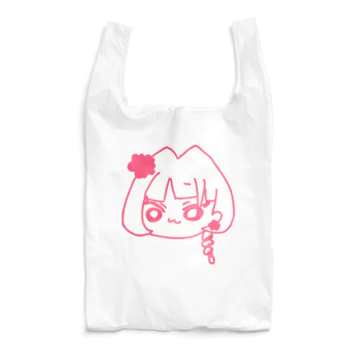 もちもちこぼこら(ピンクもちもち) Reusable Bag