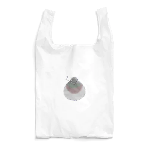 うたた寝しているドバト Reusable Bag