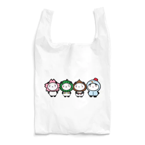 春夏秋冬パンダさん Reusable Bag