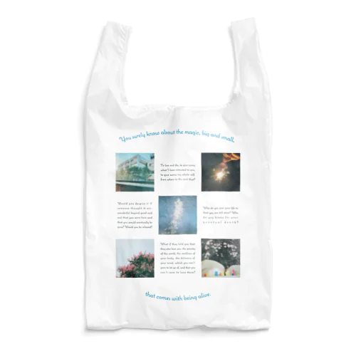 【英】生きていることにまつわる大小さまざまな魔法 Reusable Bag