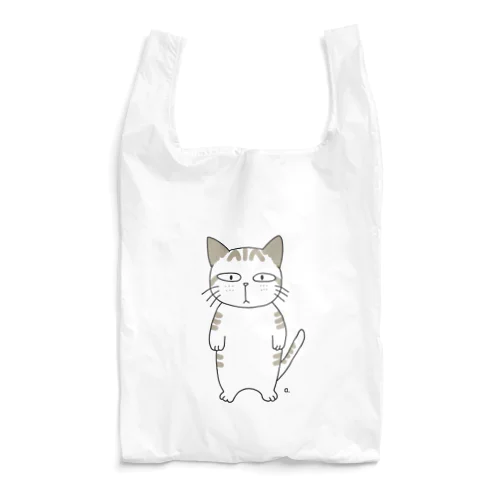 無愛想なサバトラ猫くん Reusable Bag