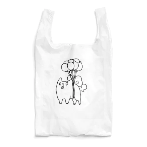 空とぶいぬ Reusable Bag