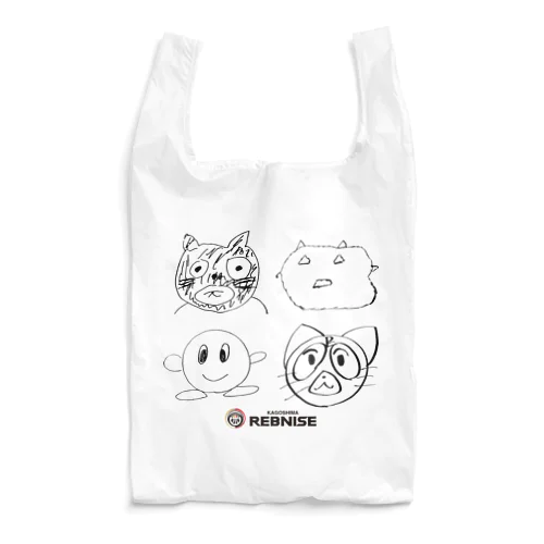 れぶにゃん似顔絵エコバッグ Reusable Bag