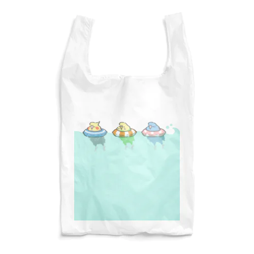 うきわのインコ Reusable Bag