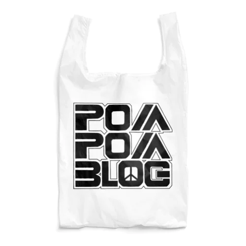 Pom City Four Logo（black） エコバッグ