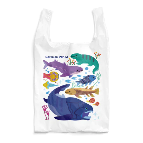 デボン紀の生き物たち Reusable Bag