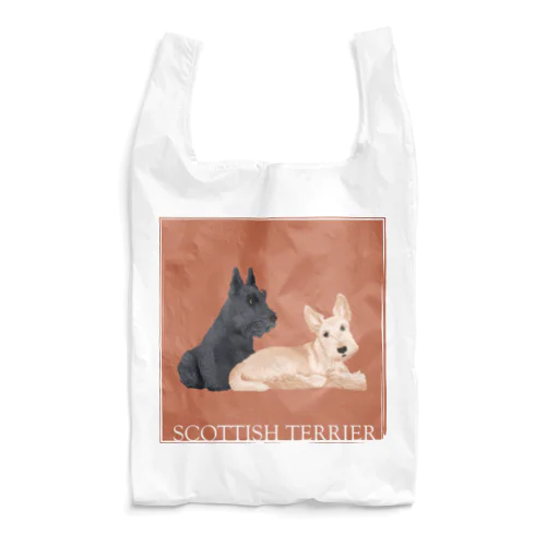 My favirite terriers drom A to Z　~S~ SCOTTISH TERRIER エコバッグ