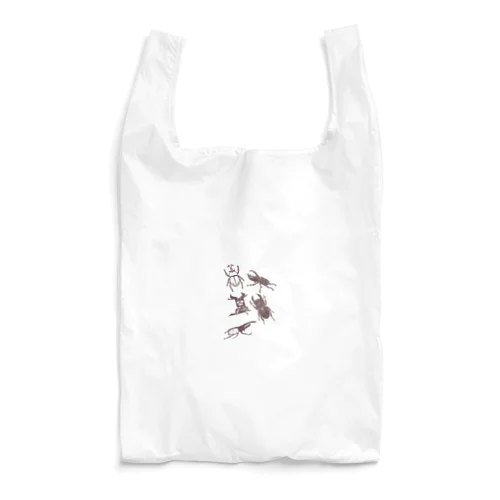 カブトムシとクワガタ Reusable Bag