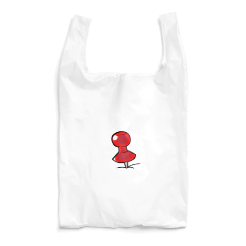 Pins！(red) Reusable Bag