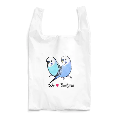 We ♡ Budgies (マンガバージョン） エコバッグ