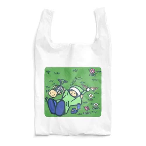 サクのお昼寝 Reusable Bag