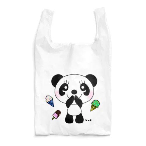 アイス大好きパンダくん♡ Reusable Bag