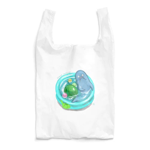 さめめのなつやすみ Reusable Bag