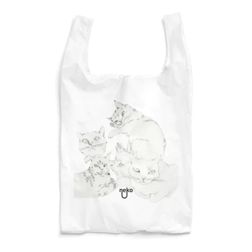 ねこ集合！ Reusable Bag