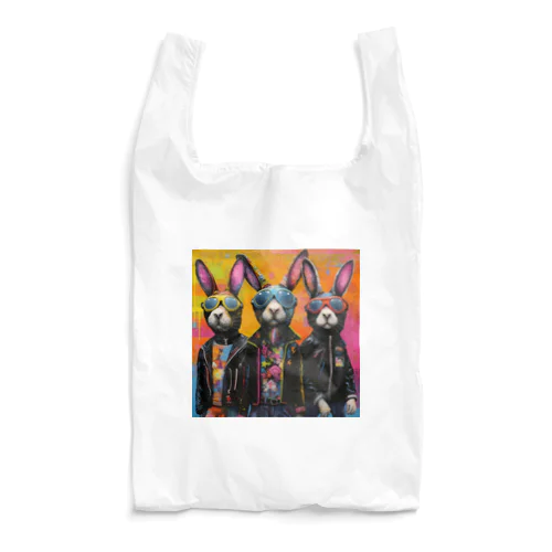 ロックでパンクなラビッツ Reusable Bag