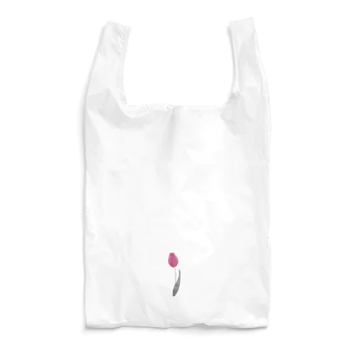ピンクのチューリップ Reusable Bag