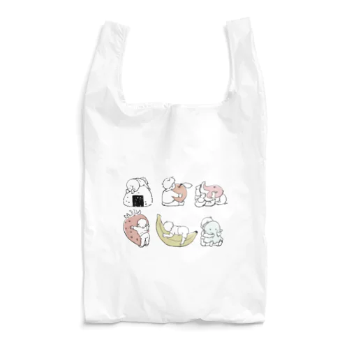 ハグする赤ちゃんまとめ(くすみカラー) Reusable Bag