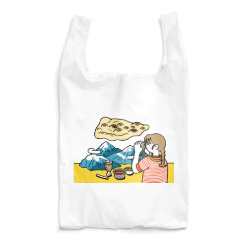 エベレストと比べてもかなりデカいナン Reusable Bag