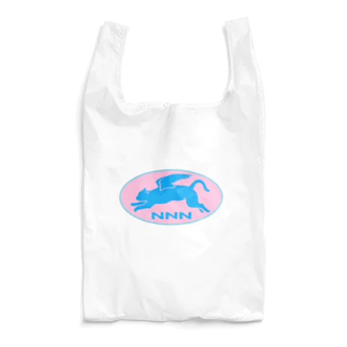 NNN（ねこねこネットワーク）ロゴっぽ。みずいろ Reusable Bag