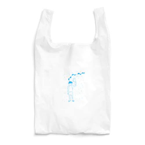 梅雨前線男 Reusable Bag