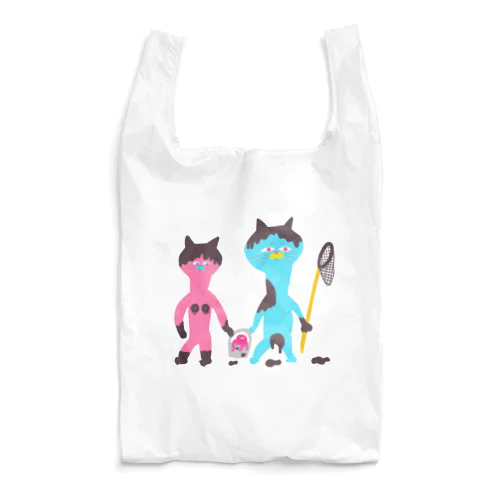 ねこっぷるの休日午前10時 Reusable Bag