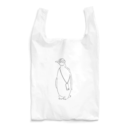 休日ペンギン Reusable Bag