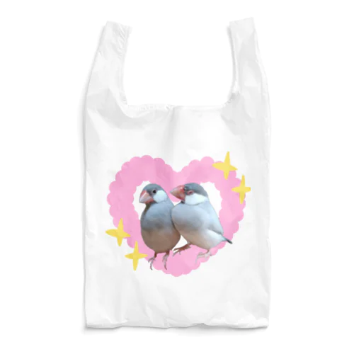 ラブラブンチョウ Reusable Bag