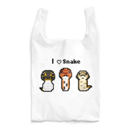 Ｉ♡Snake エコバッグ