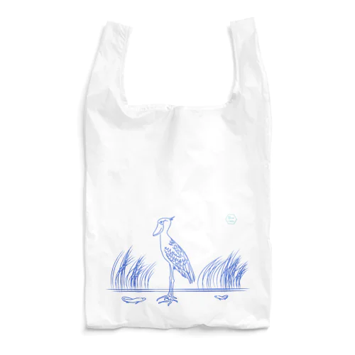 ハシビロコウとハイギョ Reusable Bag