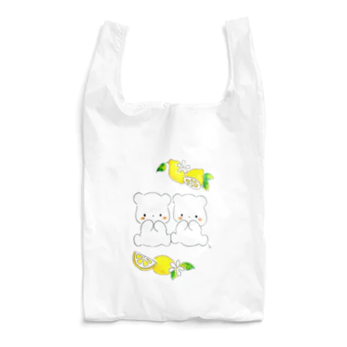 クンちゃんシロちゃん　ハニーレモングラス  Reusable Bag