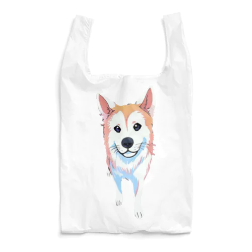 秋田犬あくびちゃんイラスト Reusable Bag