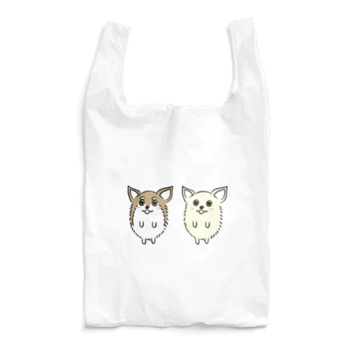 チワワのメロとミルクのグッズ Reusable Bag