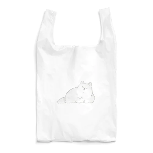 お昼寝中のもふ猫 Reusable Bag
