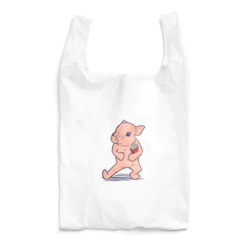 ミニブタポップコーン Reusable Bag