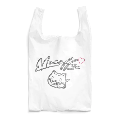 Tシャツペット　ネコーヒーLOVEぃちゃん❤️ Reusable Bag