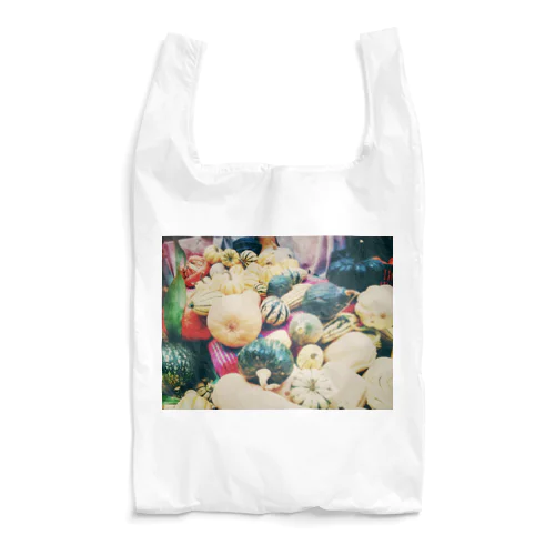 colorful pumpkins Reusable Bag