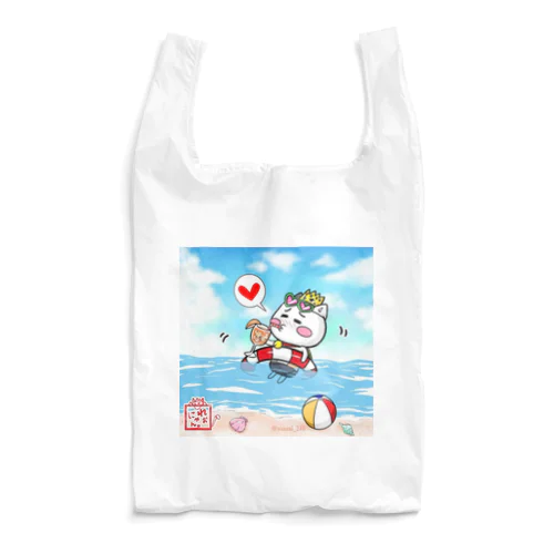 【夏サマー☆れぉにゃん～うきわ～】   Reusable Bag