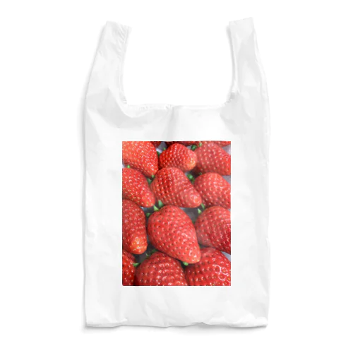 いちごだらけ Reusable Bag