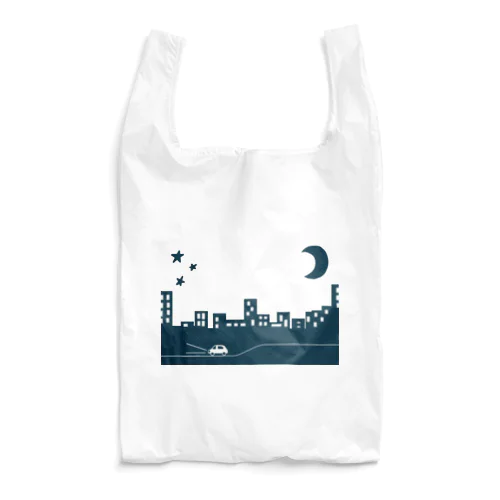 夜街ドライブ Reusable Bag