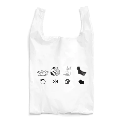 ねこ変形ツール Reusable Bag