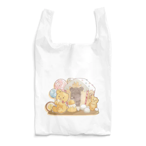 お菓子のお家のもげこちゃん Reusable Bag