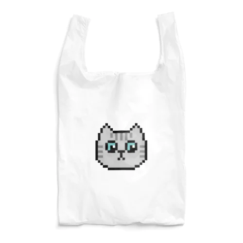 ドット絵のねこ（サバトラ） Reusable Bag