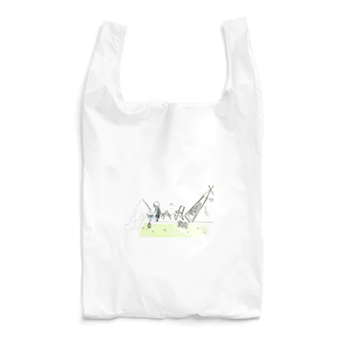 ソロキャンプしたい Reusable Bag