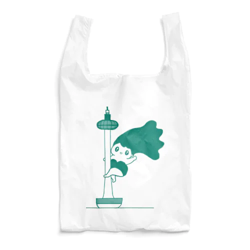 ポールダンスリラ子ちゃん（緑） Reusable Bag