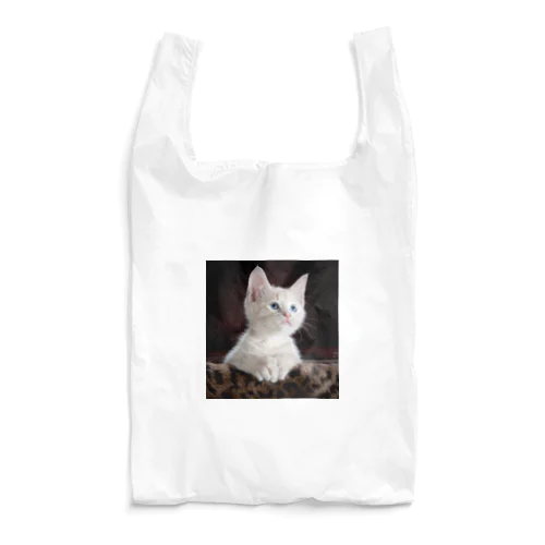 Ty Swartz《A focused kitten》 Reusable Bag