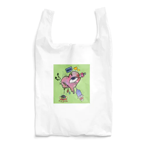 ズタボロハートくん Reusable Bag