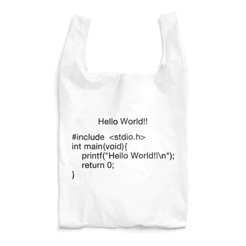 Hello, World!!-C言語- エコバッグ